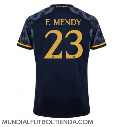 Camiseta Real Madrid Ferland Mendy #23 Segunda Equipación Replica 2023-24 mangas cortas